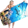 thumbnail image 3 of Birdeem Beach Towel Beach Towels Beach Beach Towels Clearance Oversized Beach Towel Microfiber Beach Towel Super Lightweight Colorful Bath Towel Sandproof Beach Blanket Multi-Purpose Towel for Travel, 3 of 12