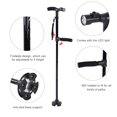 thumbnail image 1 of Foldable Cane, Compact Lightweight Walking Stick, 360Rotated Black for Walking Hiking, 1 of 8