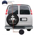 thumbnail image 4 of KAKALAD Faith Hope Love Heart 01 Spare Tire Cover Universal Vehicle Accessories Buckle Car Tools 14”in, 4 of 6