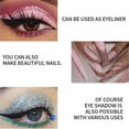 thumbnail image 5 of Eye Shadow Liquid Pearlescent Bright Eyeliner Color Cute Durable Waterproof Eyeliner Sequin Color Eye Shadow Eyeliner Liquid 5ml,Grey, 5 of 8