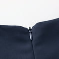 thumbnail image 4 of mgoYE Dress for Kids 10-12 Girls School Uniform Jumper Dress Solid Soft Sleeveless Crew Neck A-Line Pleated Dress(Navy,10-12 Years), 4 of 9