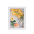 thumbnail image 2 of Ramo de flores de ganchillo Marco de fotos hilo de ganchillo Estantes decorativos Artesanía Mesa creativa Soledad Amarillo, 2 of 10