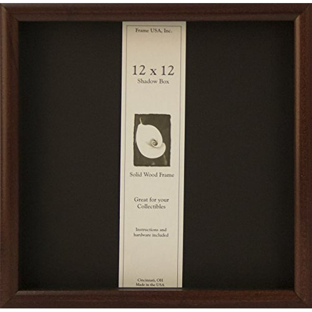 12x12 Shadow Box Wood Frame 2 1/8" Deep (Cherry)