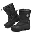 thumbnail image 2 of Bocca Boys Waterproof Snow Boots A1-Black Slip Resistant Winter Boots B7M, 2 of 5