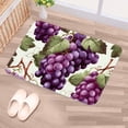 thumbnail image 5 of Grape Polyester Non-Slip Machine Washable Floor Carpet Chair Mat Floor Rug, 5 of 6