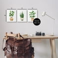 thumbnail image 3 of Stupell Minimal Potted Plants Botanicals Botanical & Floral Painting Gallery Wrapped Canvas Print Wall Art, Set of 3, 3 of 7