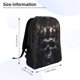 thumbnail image 4 of Fotbe Royal Skull With Golden Crown Mochila de Viaje para Laptop, Mochila Ejecutiva Delgada y Resistente 15.6", 4 of 8