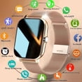 thumbnail image 2 of Montre connectée pour hommes et femmes, cadeau pour Xiaomi, écran entièrement tactile, Sport, Fitness, appel BT, numérique, nouveauté 2024, 2 of 5