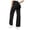 Black, variant on DXOUPM Flared Leggings Yoga Pants for Women High Waist Seamless Casual Sweatpants Daily Wear