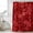 Red, variant on Orange Geometric Shower Curtain, Waterproof Shower Curtains for Bathroom, Modern Luxury Aesthetic Abstract Motifs Washable Fabric Bathtub Curtain Set Bath Decor with 12 Hooks 48"x72"