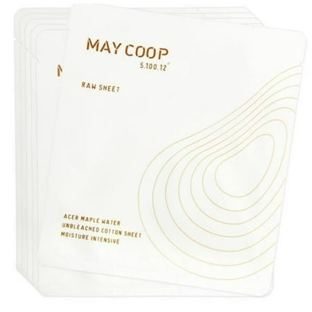May Coop Raw Sauce Face Sheet Masks, 6 Ct