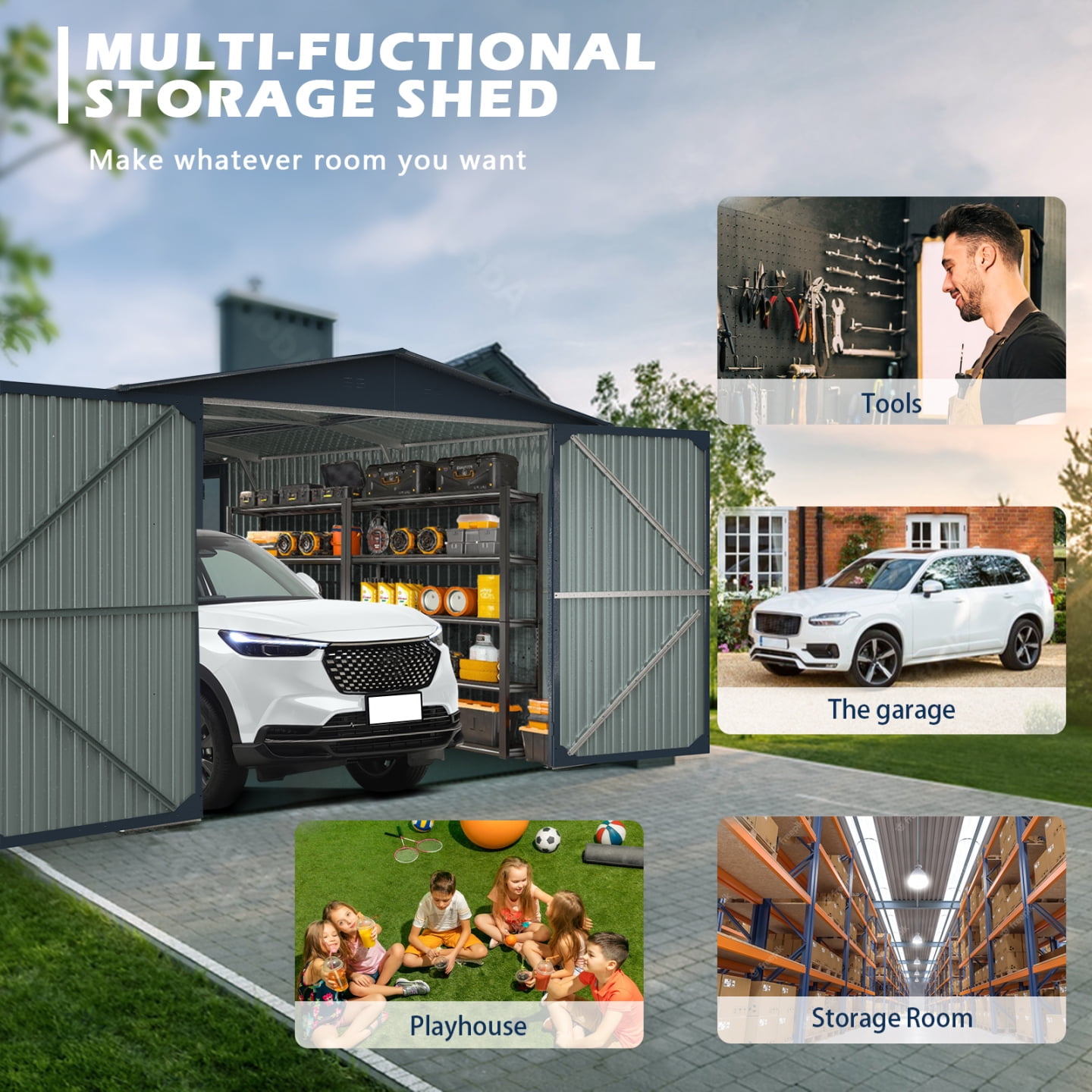 Jins & Vico Storage Shed - Thumbnail 3