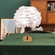 thumbnail image 5 of Lámpara de Mesa de Plumas Pantalla de Luz Nocturna para Decoración de Habitación Del Hogar de Cabecera , Blanco, 5 of 9