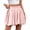 Pink, variant on CIENVNSTG Mini Bubble Shorts for Wome High Waisted Wide Leg Loose Fit Casual Comfy Ruffle Bloomersn with Pockets Black L