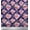 Dark Blue, variant on Soimoi Rayon Fabric Check,Leaves & Rose Floral Decor Fabric Printed Yard 56 Inch Wide