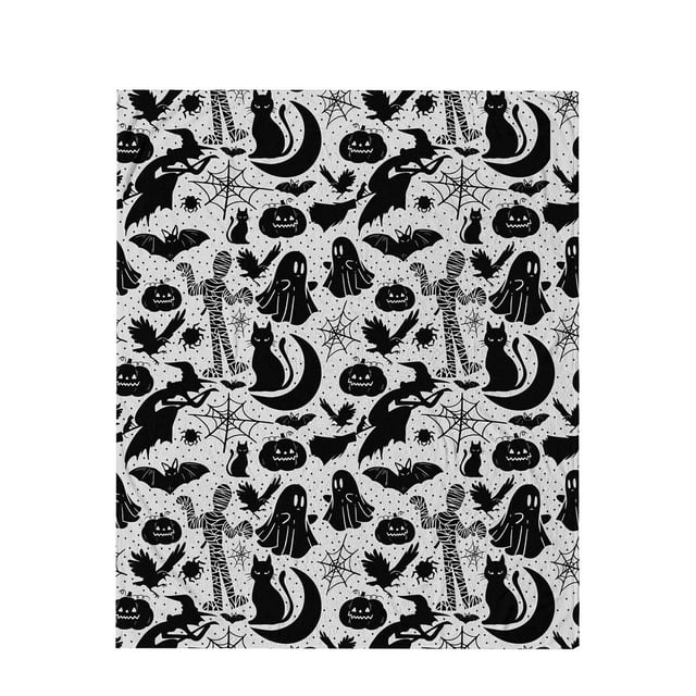 Binwennn 70X100cm Printed Blanket Night Flannel Blanket Autumn Warm Blanket Family Warm Blanket Blankets Heated Blanket Timer Bedding Bed Blanket Fuzzy Blanket Full Size Organic Full Blanket His And