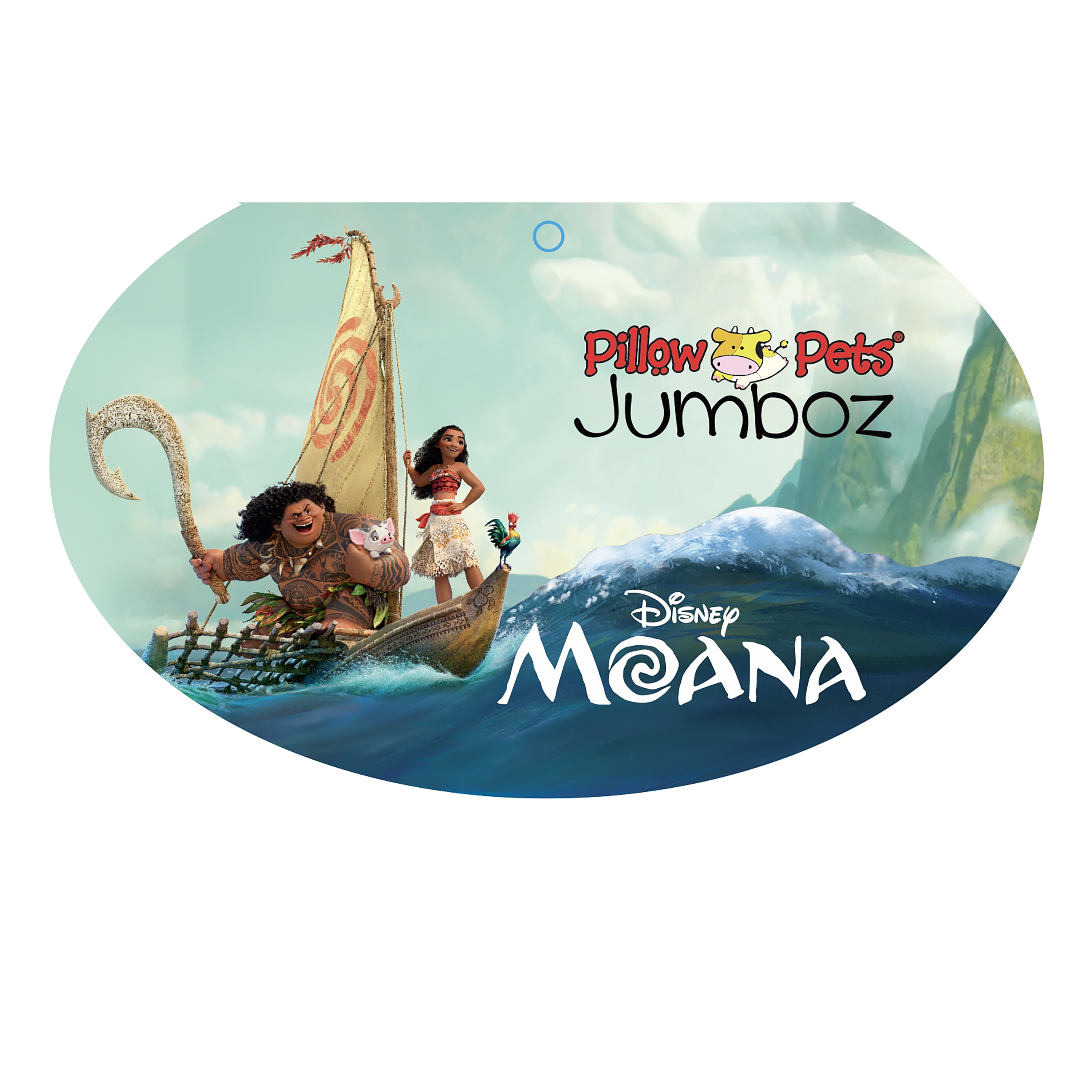 Pillow Pets Jumboz Disney Moana Pua Jumbo Stuffed Animal Plush Toy
