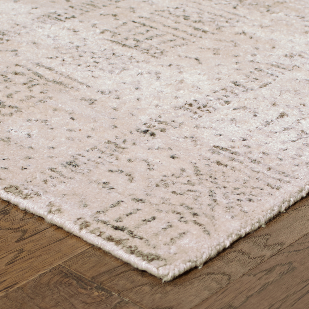 Lr Home Sobek Cream 9 Feet x 12 Feet Hand Knotted Area Rug