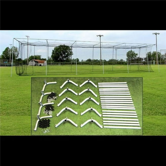CM- 70 x 14 x 12 in. No. 24 Batting Cage & Frame Corners