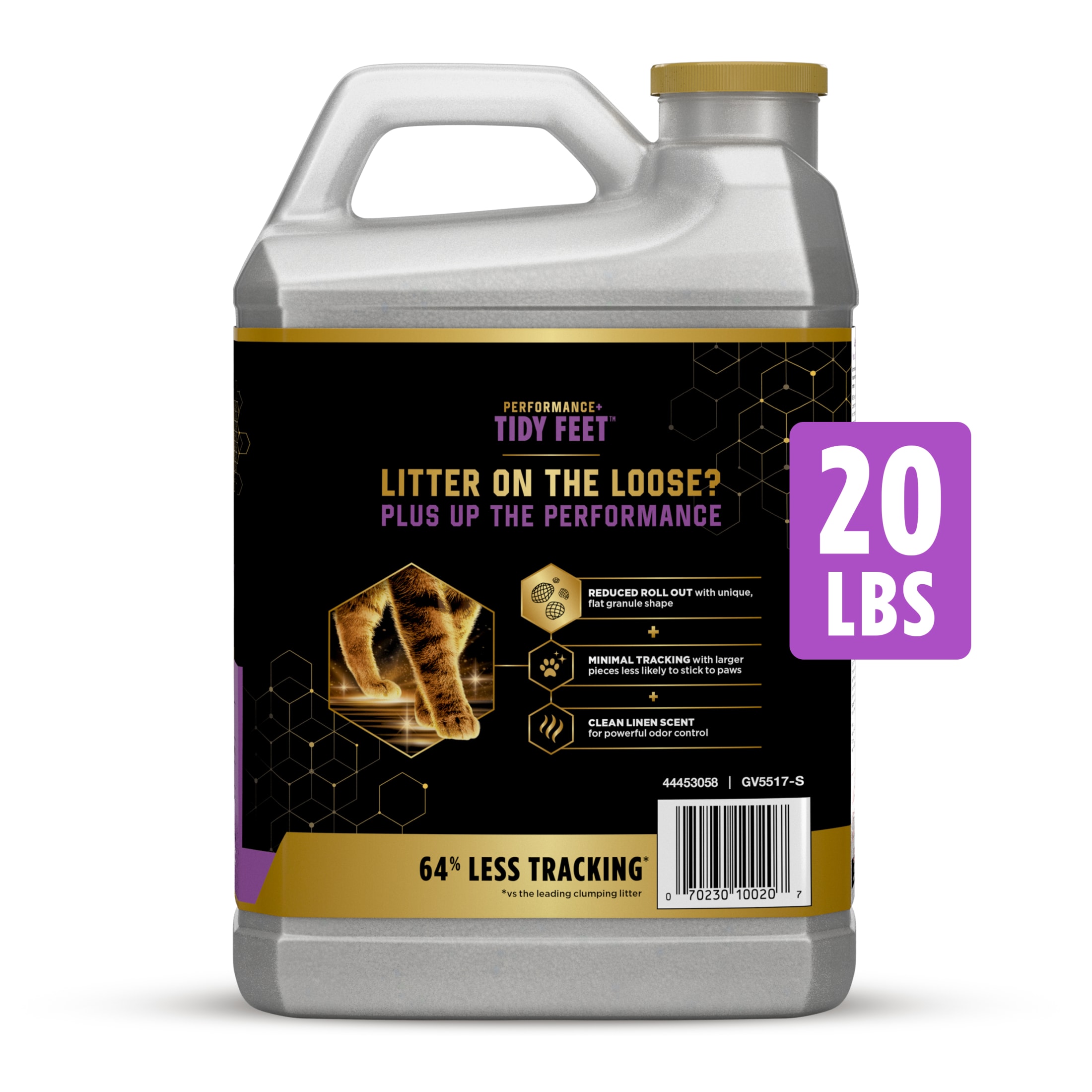Tidy Cats Performance Plus Low Tracking Clumping Litter, 20 lb photo 5