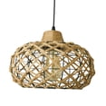 thumbnail image 2 of Lámpara colgante de techo tejida a mano, lámpara de decorativa, cordón ajustable, barra de iluminación colgante LED, hogar, sala de estar,, 2 of 8