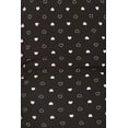 thumbnail image 5 of Plus Size Ribbed Knit Henley Tank Tops With Lace Trim - Black  White Hearts, 5 of 5