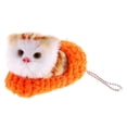 thumbnail image 1 of Suave de Peluche Animales para Mascotas de Peluche Gato Juguete Decoración Del para hogar - Gato naranja, (L * W * H) 8 * 5 * 5 cm / , * 1,96 * 1,96 pulgadas Baoblaze Juguetes de peluche, 1 of 7