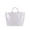 White, variant on White Large Tote Bag for Women PVC Tote Purse Plastic Purses Sorority Rush Tote Bag