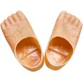 thumbnail image 1 of 1 par de pies gigantes zapatillas de pies gigantes cubre accesorios de halloween zapatillas gigantes, 1 of 5