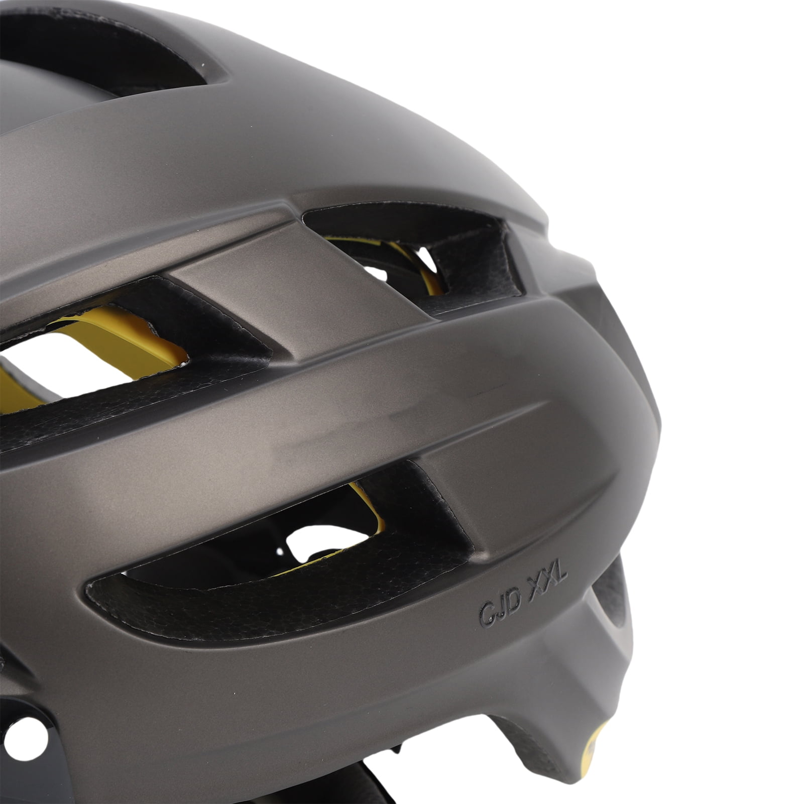 YAHHU MIPS Technology Adult Cycling Bike Helmet with Rechargeable LED Light and Magnetic Goggles for Mountain Road Bicycle Riding Titanium Large Size (11.8 inches / 30 cm)