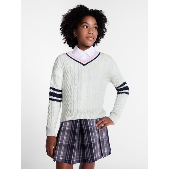 Weekend Academy Girls Pullover Cardigan, Sizes 4-18