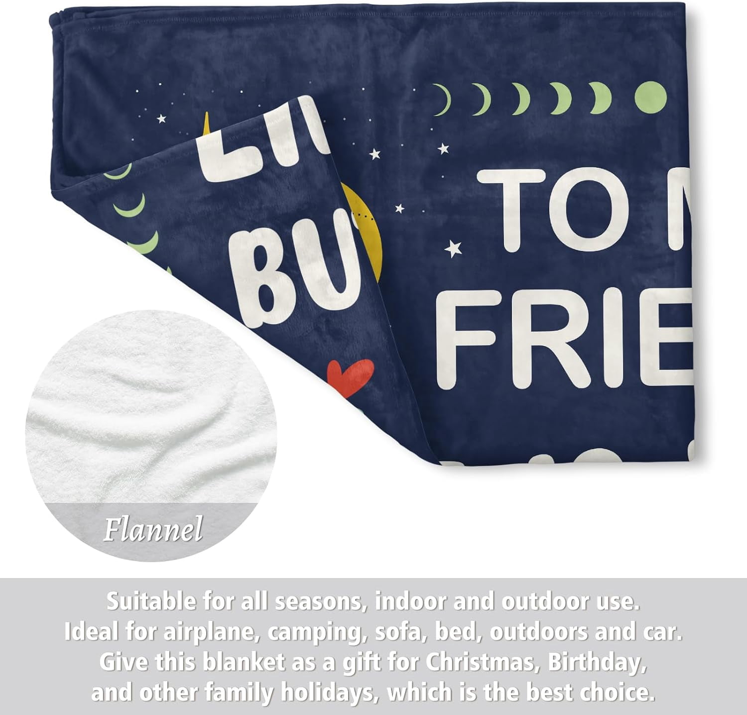 Best Friend Birthday Gifts for Women, Friendship Gifts for Women, Soul Sister, BBF, Bestie, Gift for Friends Female, to My Friend Blanket