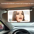 thumbnail image 3 of Espejo  Bloosom De Maquillaje Para Coche Led Visor Espejo Blanco, 3 of 5