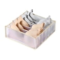 thumbnail image 1 of Foldable Underwear Storing Box Home Use Storage Drawer Divider Mesh Grid Organizer for Underwear/Bras/Socks, 1 of 7
