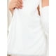 thumbnail image 5 of Bolero Formal para Mujeres INSPIRE CHIC para Vestidos de Noche, Cóctel, Novia, Boda, Elegante Chaqueta de Piel Sintética M Blanca, 5 of 6