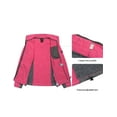 thumbnail image 5 of Little Donkey Andy Women's Lightweight Recycled Polar Fleece Hiking Jacket Full Zip Thermal Ski Travel Outerwear Rose Heather XS, 5 of 7