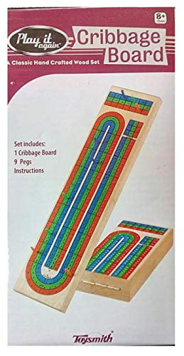 Details about   Cribbage Solid Wood Board 2-4 players NEW Classic Games 