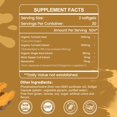 thumbnail image 2 of Suplemento de cúrcuma Green's 2275 mg con 95% de curcumina 60 cápsulas blandas, 2 of 7