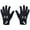 BLACK | BLACK, variant on Under Armour Yard 20 Adult Baseball Batting Gloves Pair White | White SM