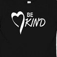 thumbnail image 4 of Inktastic Be Kind with Heart Ribbon in White Text Boys or Girls Baby T-Shirt, 4 of 5