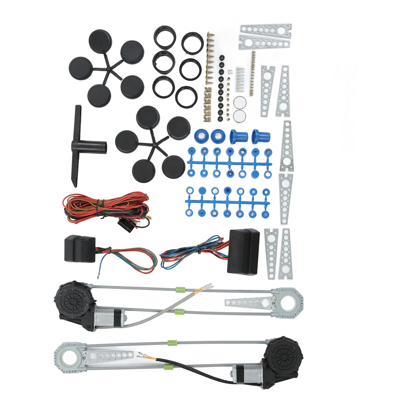 Kit Universel De Rénovation Lève-vitre électrique EFH - 2 Moteurs + Câbles Complet