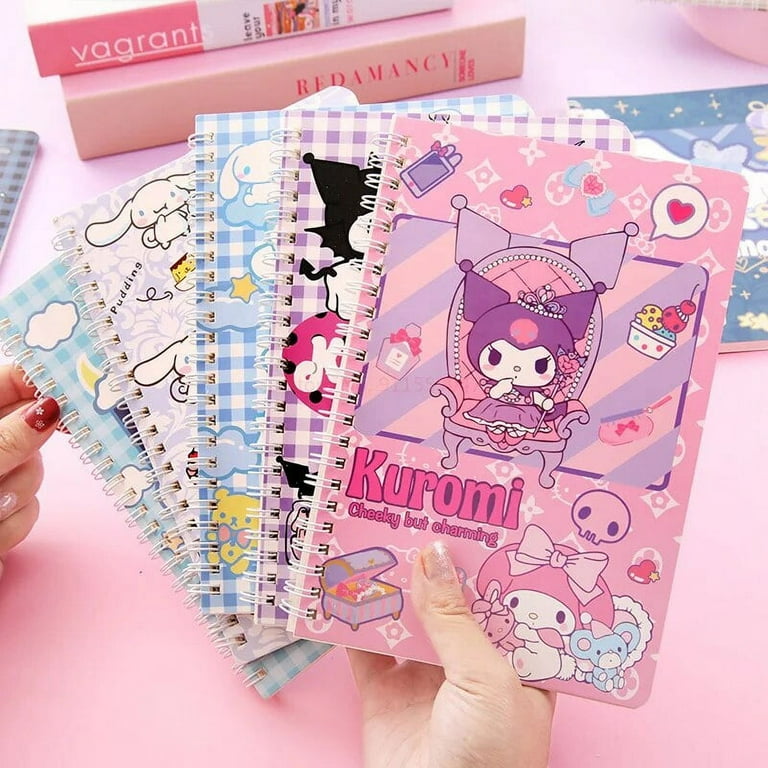 New Sanrio Kuromi Cinnamonll Coil Notebook High Appearance
