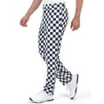 thumbnail image 2 of Men's Golf Tapered Pants Plaid Stretch Relaxed Fit Lightweight Flat Front Pant, 2 of 7