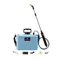 thumbnail image 3 of Rociador eléctrico de jardín, varilla retráctil, funcional, versátil, resistente al desgaste, rociador de hombro con carga USB para riego de plantas 9L Azul, 3 of 8