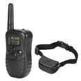 thumbnail image 3 of Collar de entrenamiento eléctrico para perros con control remoto de 300 m, vibración, resistente a la lluvia y con pantalla LCD., 3 of 14
