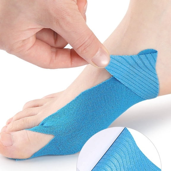 40/30/20/10 Pcs Precut Kinesiology Tape for Bunion,Bunion Corrector,Big Toe Support and Pain Relief,Breathable Hypoallergenic Latex-Free Tape