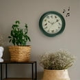 thumbnail image 3 of Mark Feldstein, The Original Singing Bird Clock, 10.7 Inch, Green, 3 of 7