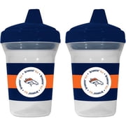 Baby Fanatic Denver Broncos 2-Pack Sippy Cup, BPA-Free