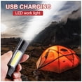 thumbnail image 4 of Mini linterna LED Lámpara de trabajo enfocando IP43 LIFE LIFE TORCHA A prueba de agua Ligero Power Power Bank Herramientas de iluminación de mano Linterna al aire libre Guardurnaity OD002483-00B, 4 of 7