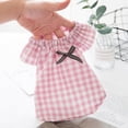 thumbnail image 2 of 1 camisa a cuadros para mascotas., 2 of 3
